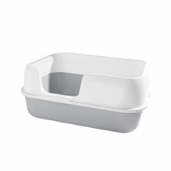 Open cat litter box